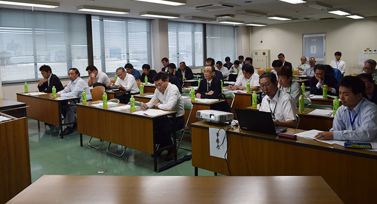 濃尾機電㈱安全衛生協議会　臨時総会・安全会議